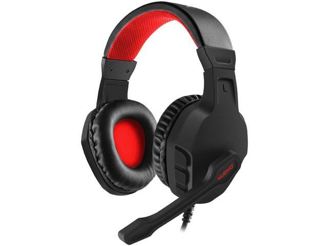 NUBWO U3 35mm Gaming Headset for PC PS4 Laptop Xbox One Mac iPad Nintendo Switch Games Computer Game Gamer Over Ear Flexible Microphone