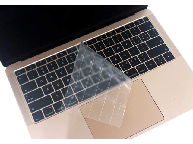 Keyboard Cover Protective Skin Compatible US Version Newest MacBook Air 13 133 inch with Retina Display 2018 Release Model A1932 (Light Blue)