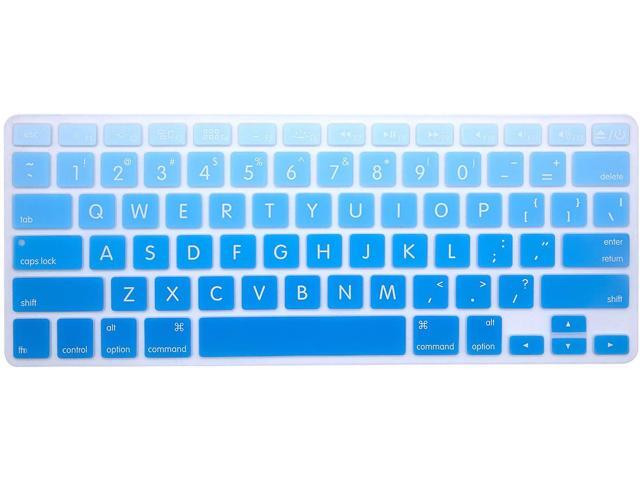 HRH Silicone Keyboard Cover Skin for MacBook Air 13MacBook Pro 13/15/17 (with or w/Out Retina Display 2015 or Older Version)&Older iMac USA