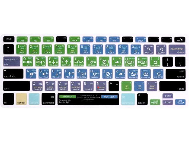 HRH Korean Silicone Keyboard Cover Skin for MacBook Old Air 13Macbook Pro 13/15/17 (with or w/out Retina Display 2015 or Older Version)&Older