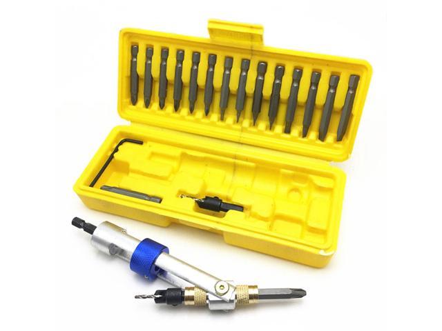 Durable 20pcs Drill Screwdriver Set Screwdriver Screw Driver Drill Bits Drill Bit Head With Different Kinds of Bits
