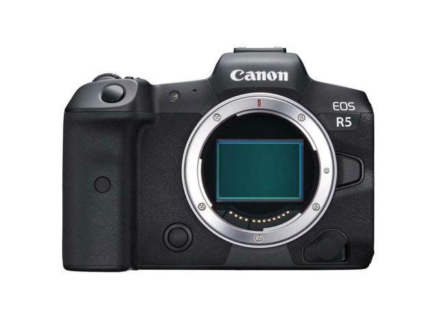 Canon EOS R5 Mirrorless Digital Camera Body 45 MP Full-Frame