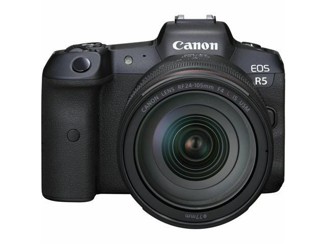 Canon EOS R5 Mirrorless Digital Camera Body 45 MP Full-Frame