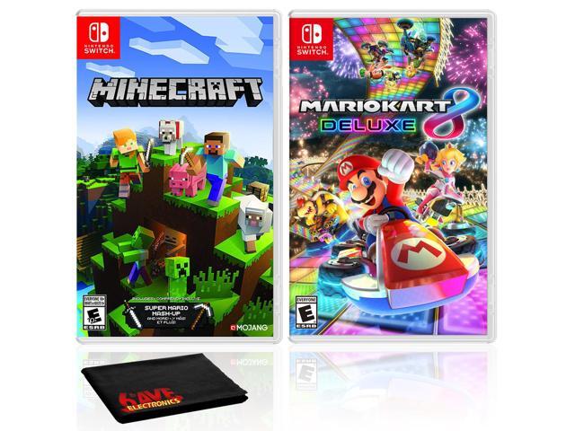 NeweggBusiness - Minecraft + Mario Kart 8 Deluxe - Two Game Bundle