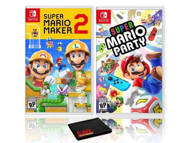 Super Mario Maker 2 + Super Mario Party - Two Game Bundle - Nintendo Switch
