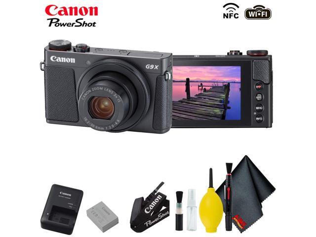 Canon PowerShot G9 X Mark II Digital Camera (Black) Base Accessory Kit