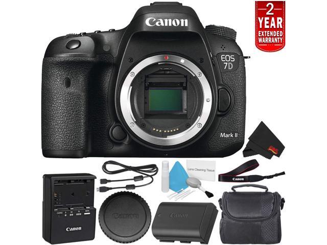 Canon EOS 7D Mark II Digital SLR Camera 9128B002 (Body Only) Intl Model - Starter Bundle