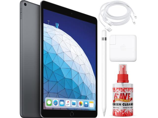 Apple 105' iPad Air (Early 2019 64GB Wi-Fi Only Space Gray) with Apple Pencil Combo