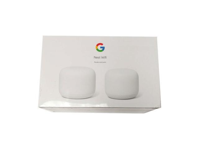 Google Nest Wifi Router H2D Point H2E GA00822-US Single Family Homes - Snow