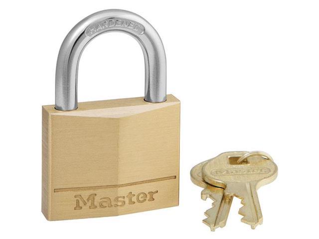 Master Lock 140D 9/16" Brass Padlock