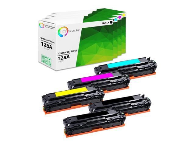Lot De 5 Cartouches De Toner Compatibles HP Laserjet Pro CP1525 & CM1415FN - Haute Qualité Visiodirect