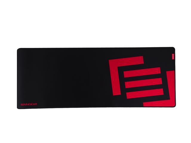MAINGEAR Assist XL Cloth Gaming Mouse Pad - Desk Mat (Black & White)