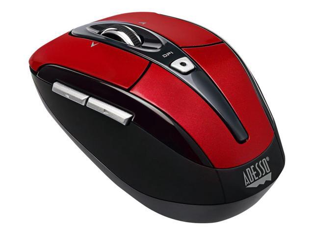 ADESSO iMouse S60R Red RF Wireless Optical Mouse