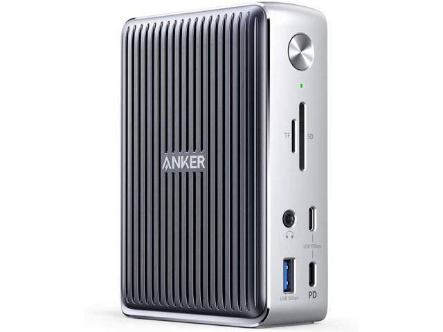 Anker Docking Station PowerExpand Elite 13-in-1 Thunderbolt 3 Dock for USB-C Laptops 85W Charging for Laptop 18W Charging for Phone 4K HDMI