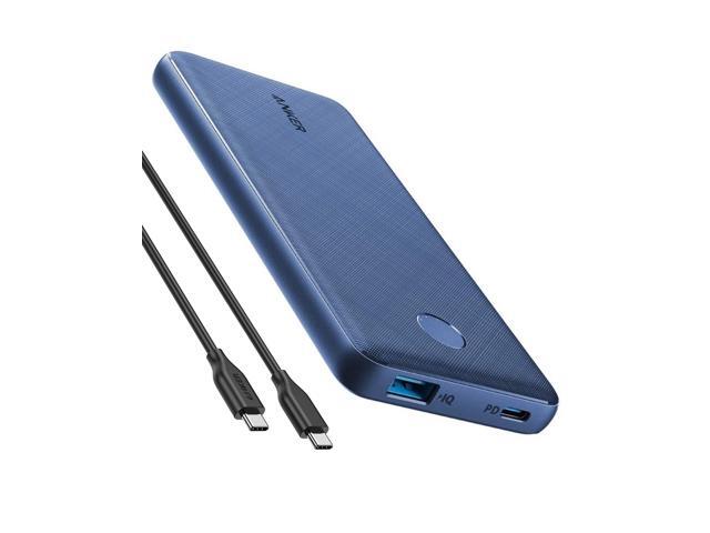 Anker PowerCore Slim 10000 PD USB-C Power Bank (18W) 10000mAh Power Delivery Portable Charger for iPhone 12/Mini/X/XR/XS Max S10 Pixel 3/3XL