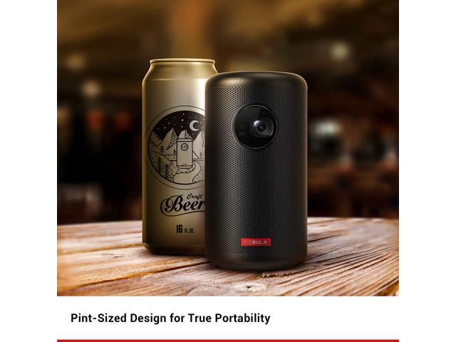 NeweggBusiness - Nebula Capsule II Smart Mini Projector, by