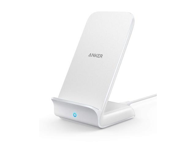 Anker Wireless Charger PowerWave 75 Stand Qi-Certified Fast Charging iPhone 11 11 Pro 11 Pro Max XR Xs Max Xs X 8 8 Plus Samsung