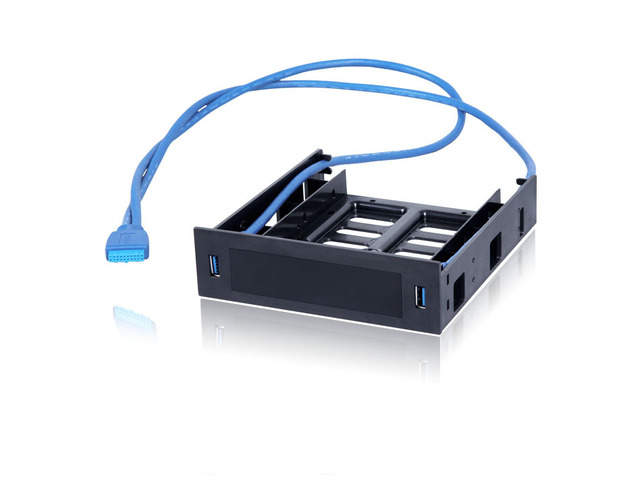 3.5 To 5.25 Inch Drive Bay Adapter - Mounting Bracket For Floppy, Card Reader, SSD In Computer Case