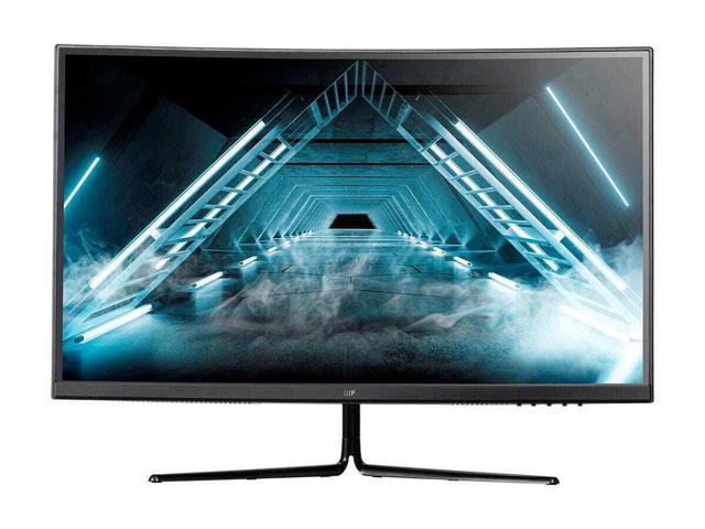 Monoprice Curved Gaming Monitor - 27in 1500R 2560x1440p QHD 144Hz VA 75x75 VESA