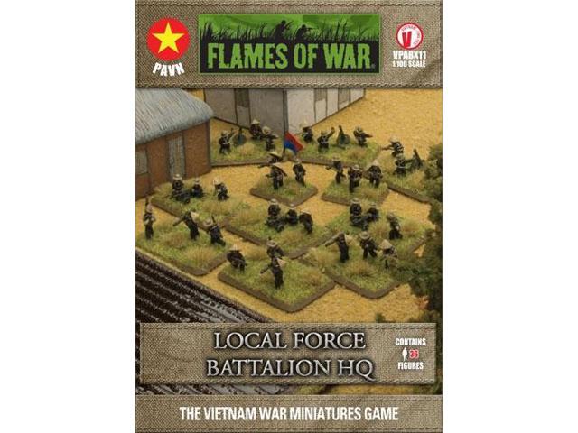 Flames of War Local Forces Battalion HQ PAVN Miniatures VPABX11