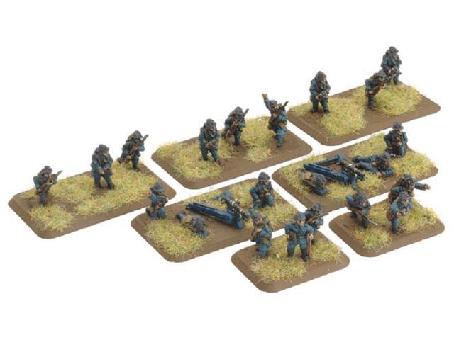 Flames of War French Companie de Fusiliers HQ GFR701
