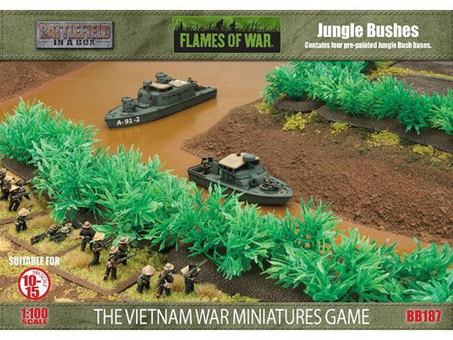 Battlefield in a Box: Jungle Bushes Terrain By Battlefront BB187