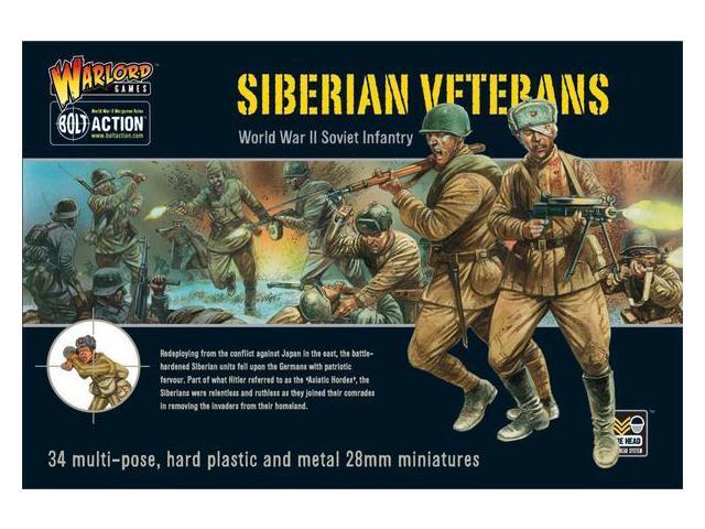 Bolt Action Soviet Army Siberian Veterans WLG WGBRI03