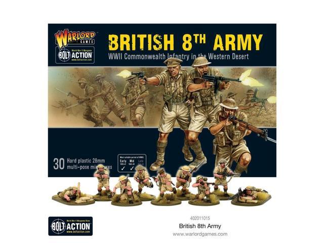 Warlord Games: Bolt Action: British 8th Army Box Set WLG 402011015