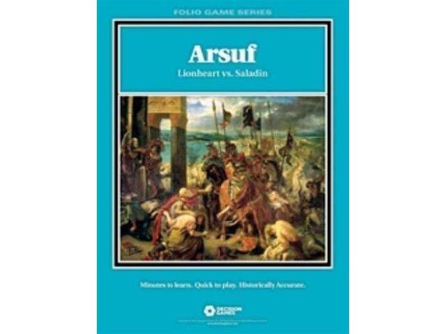 Decision Games Folio Games medieval Battles Arsuf Lionheart vs Saladin