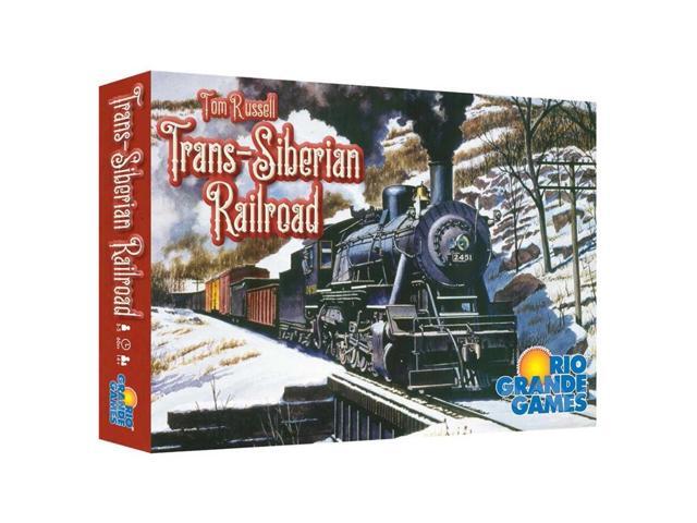 Trans-Siberian Railroad Resource Management Competitive Board Game Rio Grande Games RIO593