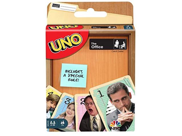 UNO: The Office? UNO Card Game with 112 Cards & Instructions Gift for Kid Adult or Family Game Night Ages 7 Years & Older Mattel Inc