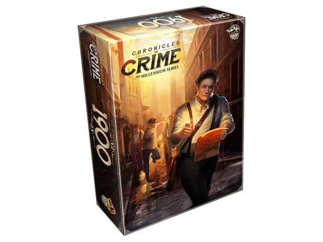 Chronicles of Crime The Millennium Series 1900 Solo & Multiplayer Strategic Board Game Lucky Duck Games CCMR02ENLKY