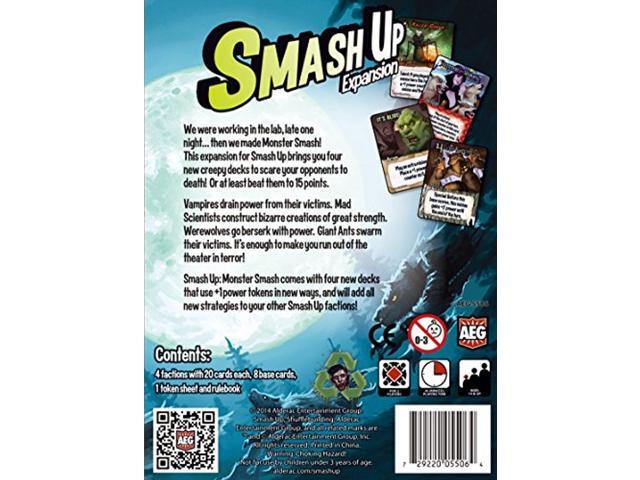 Alderac Entertainment Group 5506 Smash Up - Monster Smash Expansion