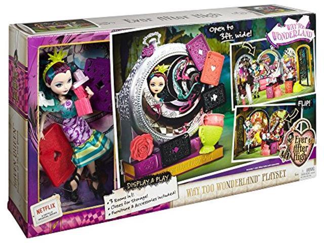Way Too Wonderland Raven Queen Playset Doll Room Ever After High