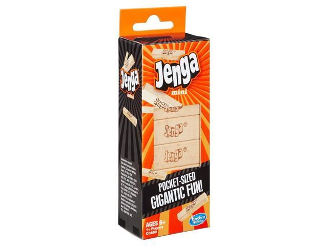 Jenga Mini Travel Classic Family Fun Board Game Hasbro B01MUAW5WO