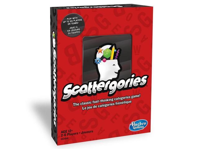 Scattergories Refresh Updated Party Family Fun Board Game Hasbro HSBC1941