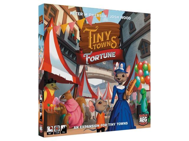 Tiny Towns Fortune Family Friendly Fun Interactive Strategic Board Game Alderac Entertainment Group AEG7072