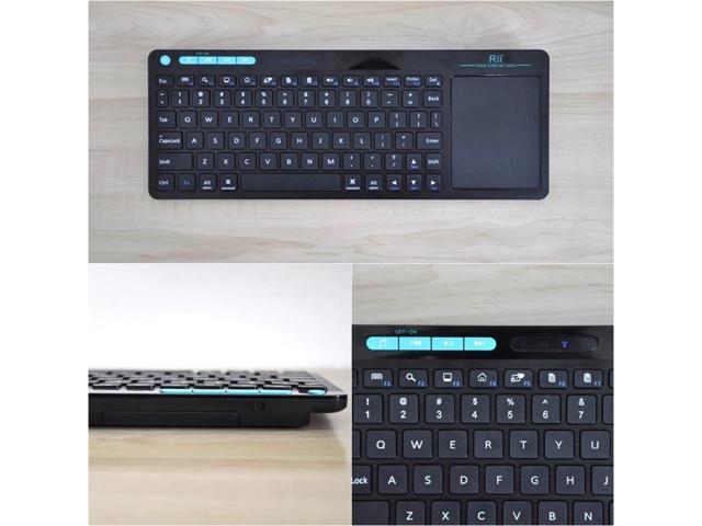 keyboard for Rii mini K18 ultra slim 24G Multimedia Wireless Keyboard with Touchpad mouse for Android Smart TV Box