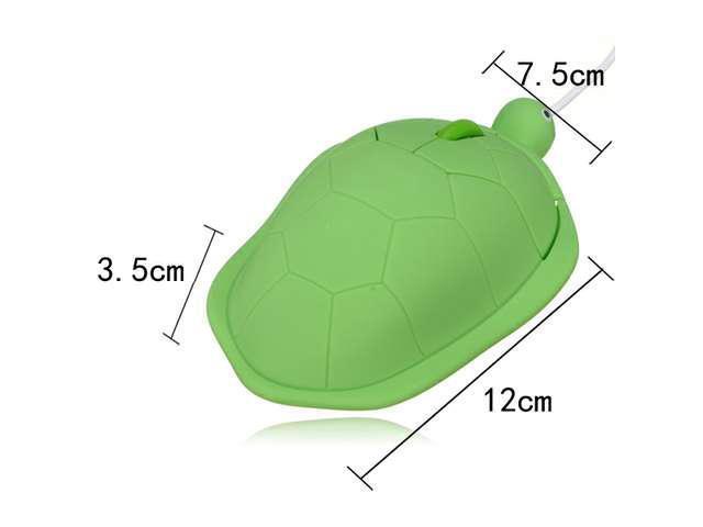 New Cute Turtle USB 3D Wired Optical Mice Mouse 1000dpi For All PC Laptop Computer