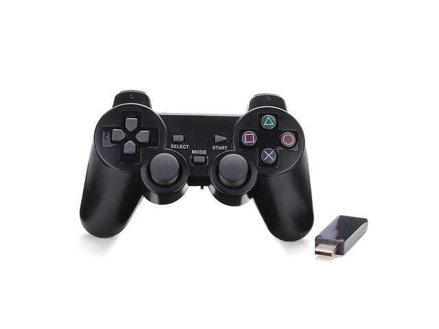 New Wireless USB 24GHZ Vibration Dual Shock Game Joy pad Joystick Joypad Grip Controller for Android Tablet PC