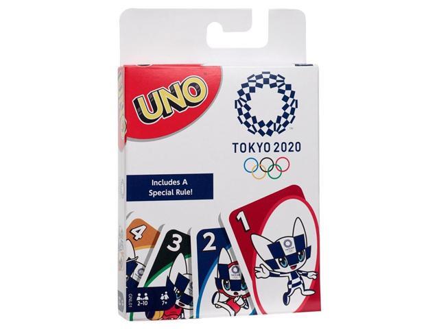 UNO 2020 Olympics Version Family Friendly Fun Competitive Mattel