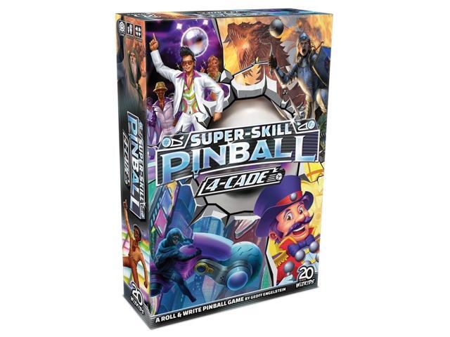 Super-Skill Pinball: 4-Cade WizKids Board Game 87520