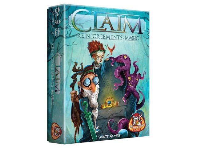 Claim Reinforcements Magic Expansion New Mechanics Trick Taking Board Game Deep Water Games