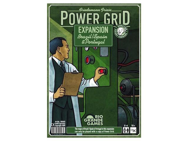 Power Grid: Brazil/Spain & Portugal Recharged Expansion Board Game Rio Grande Games