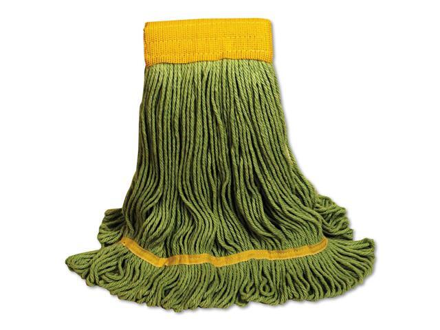 Boardwalk EcoMop Looped-End Mop Head Recycled Fibers Extra Large Size Green