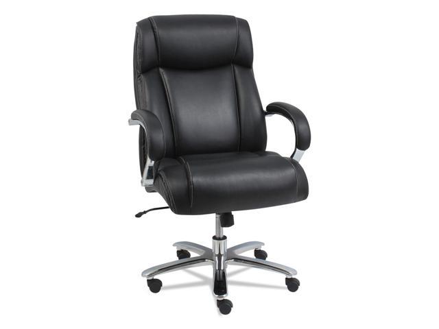 Alera Executive High-Back Leather Office Chair with Coil Spring