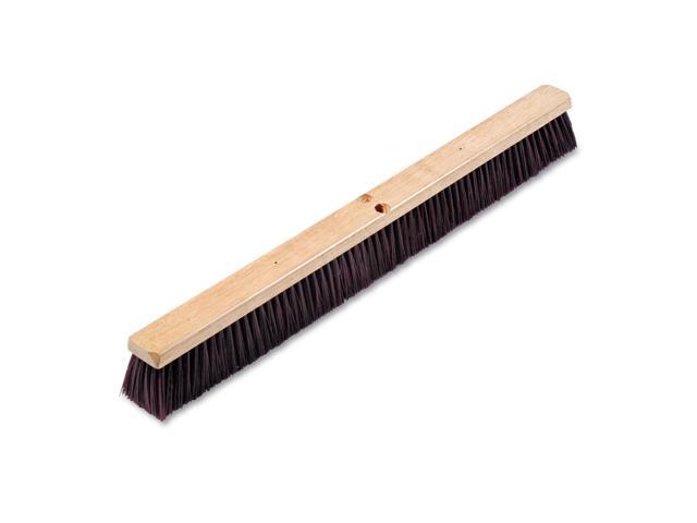 Boardwalk Floor Brush Head 3 1/4' Maroon Stiff Polypropylene 36' 20336