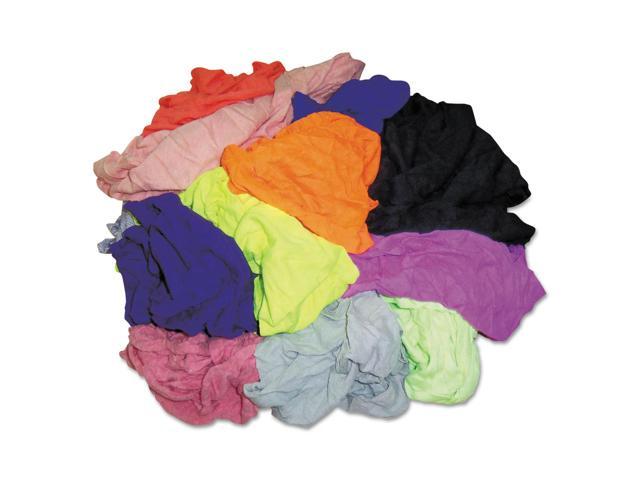 New Colored Knit Polo T-Shirt Rags Assorted Colors 10 Pounds/Bag 245-10