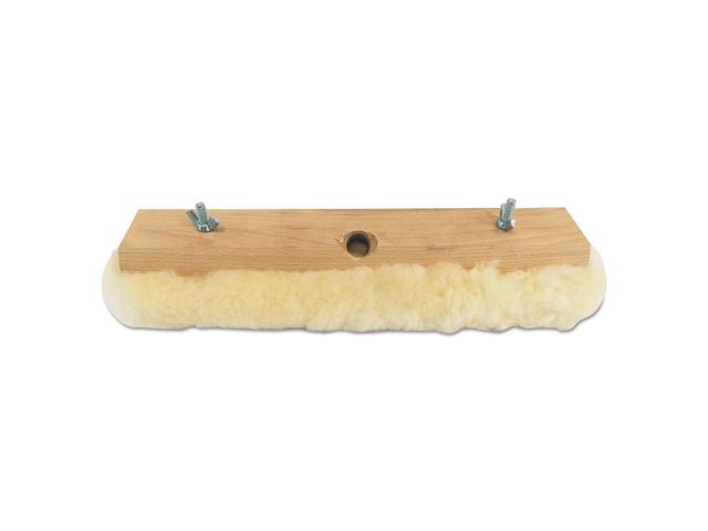 Mop Head Finish Applicator Lambswool 18-Inch White BWK4418