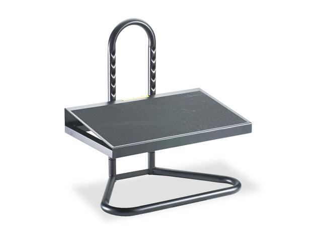 Task Master Adjustable Height Footrest, 20w X 12d X 5 1/2h-15h, Black